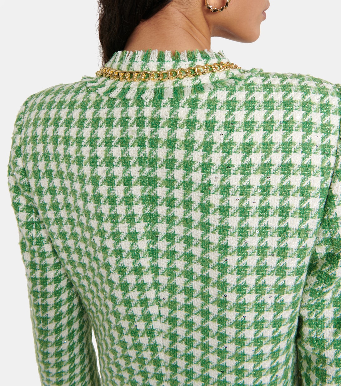 Cher houndstooth jacket | Rebecca Vallance