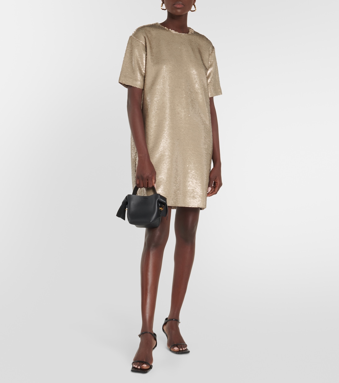 Minikleid Riley mit Pailletten | The Frankie Shop