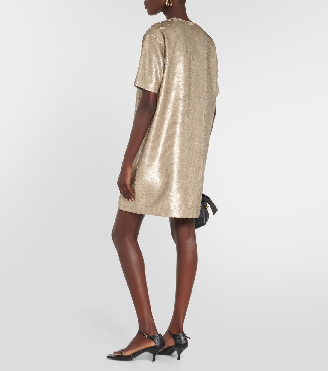 Minikleid Riley mit Pailletten | The Frankie Shop