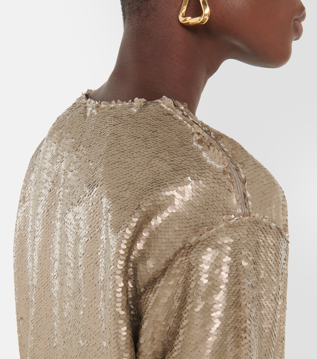 Minikleid Riley mit Pailletten | The Frankie Shop