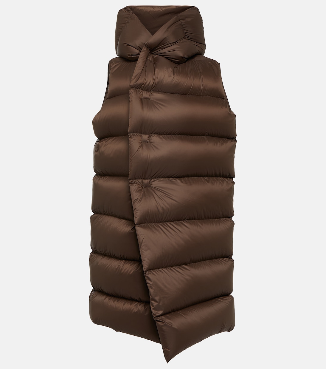 Quilted puffer vest | Rick Owens