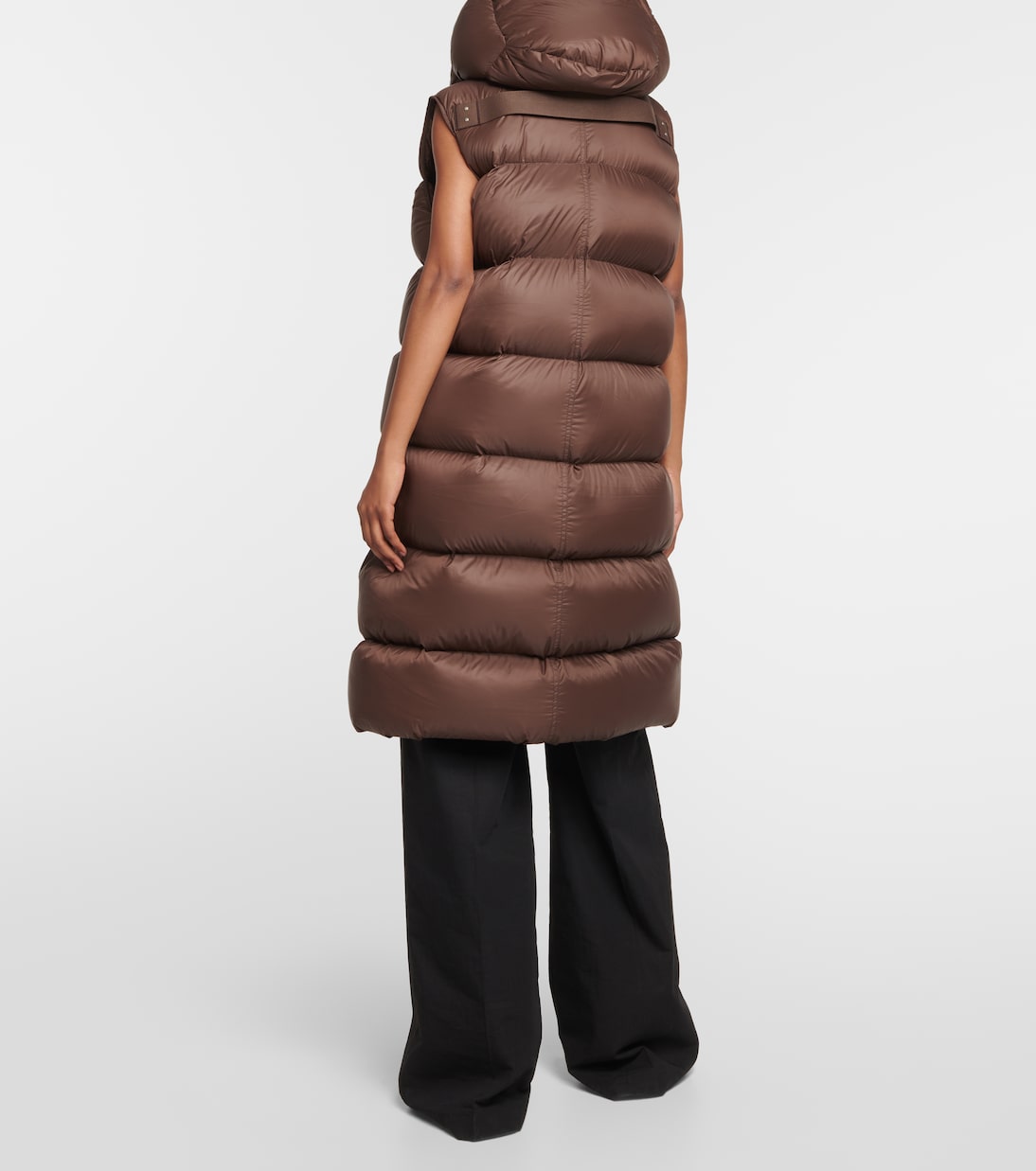 Quilted puffer vest | Rick Owens
