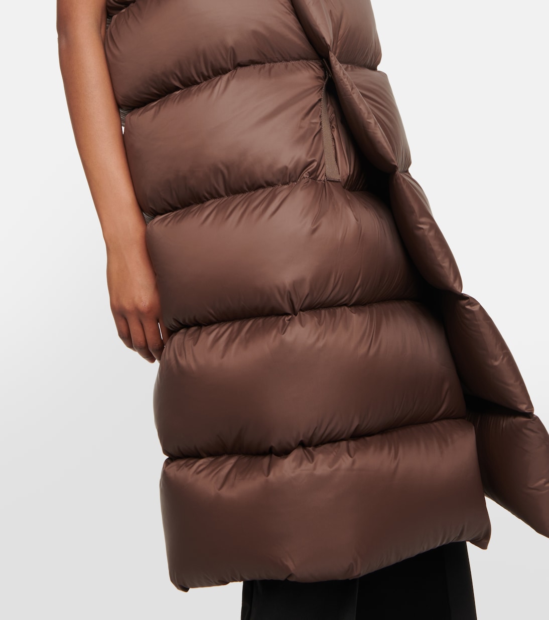 Quilted puffer vest | Rick Owens