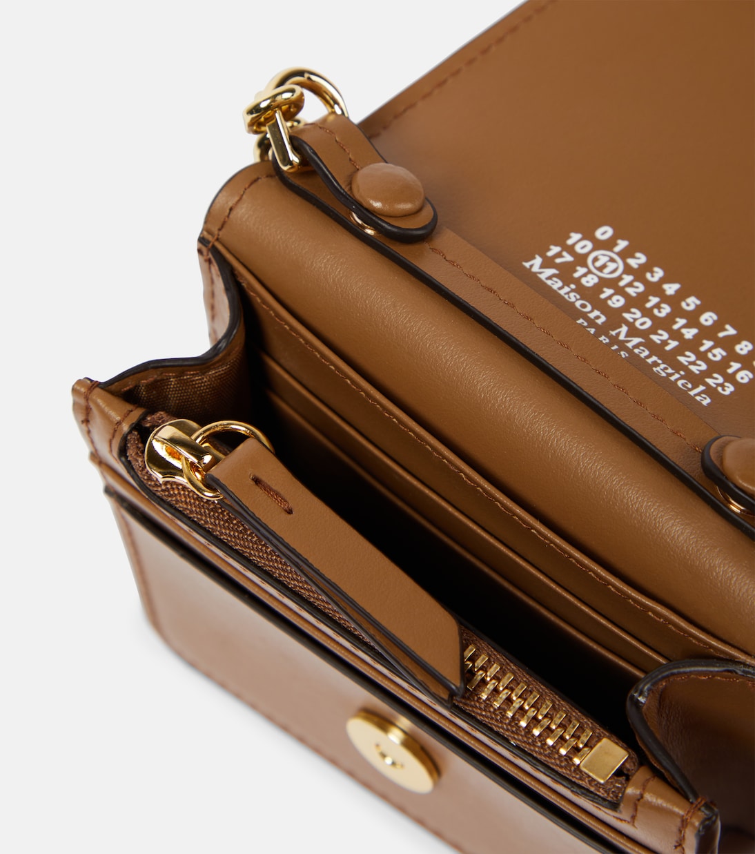 Cartera con cadena Micro con glitter | Maison Margiela