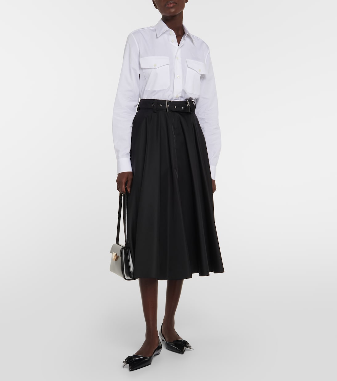 Sac Medium en cuir | Prada