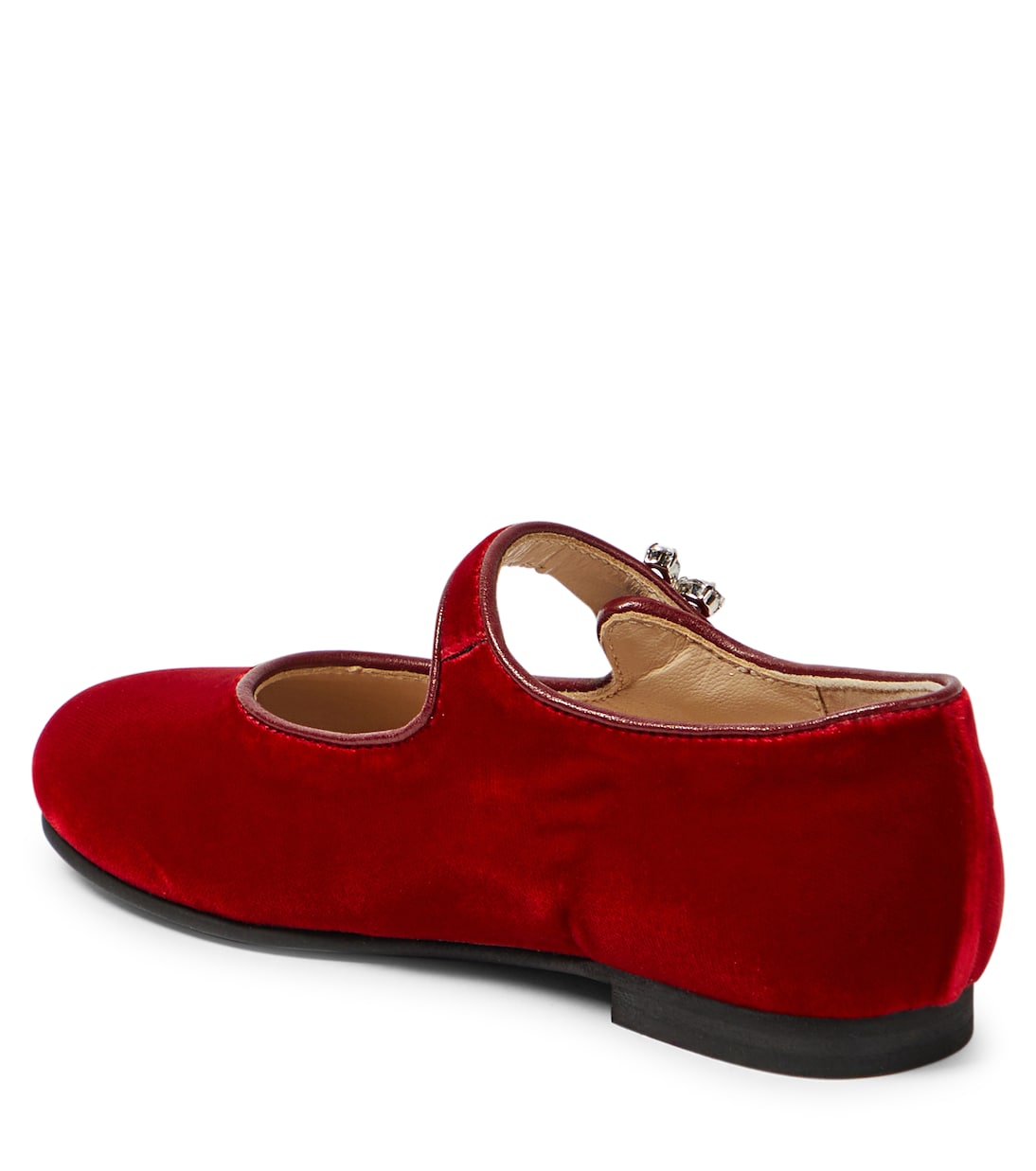 Verzierte Ballerinas aus Samt | Il Gufo