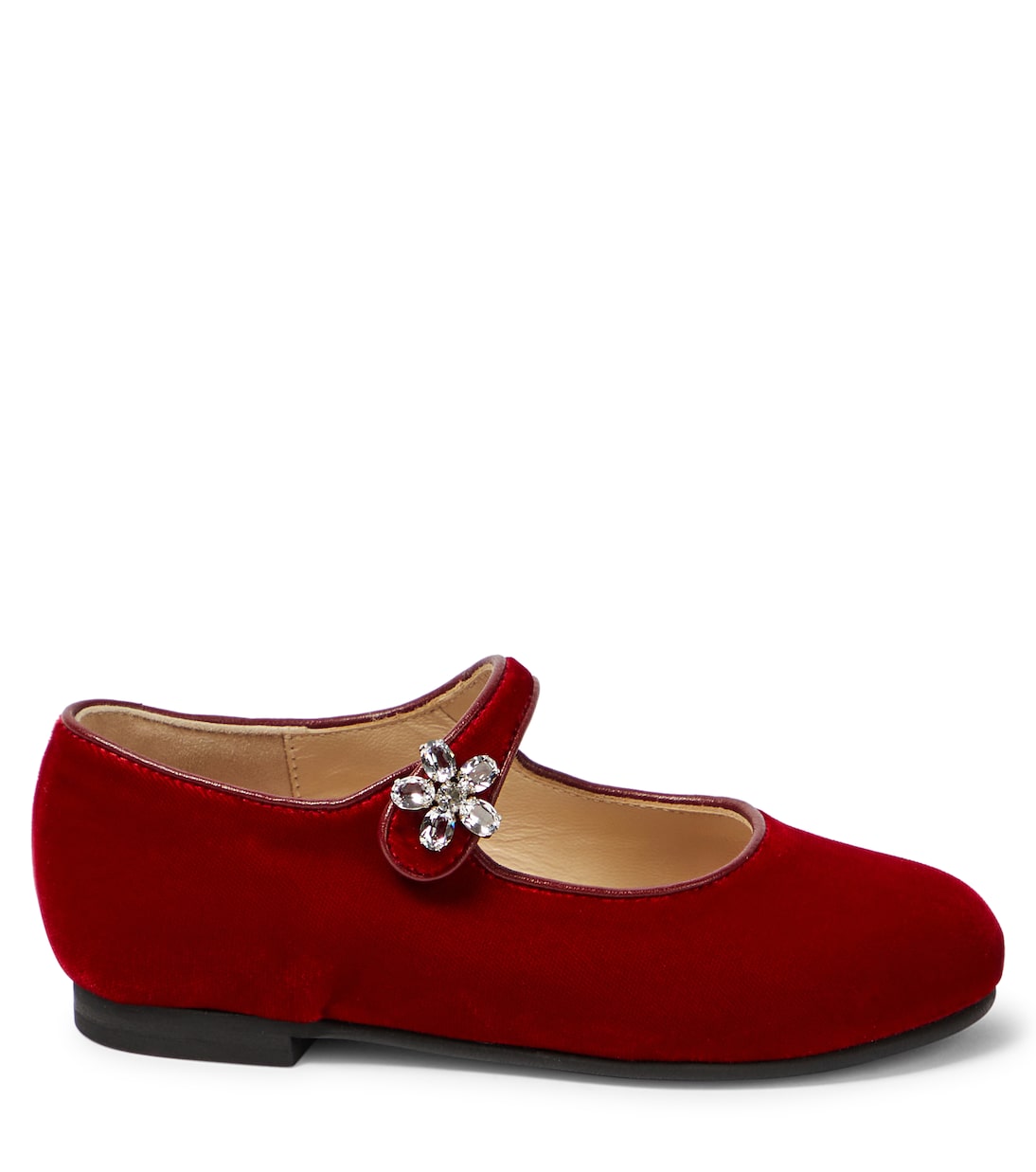 Verzierte Ballerinas aus Samt | Il Gufo