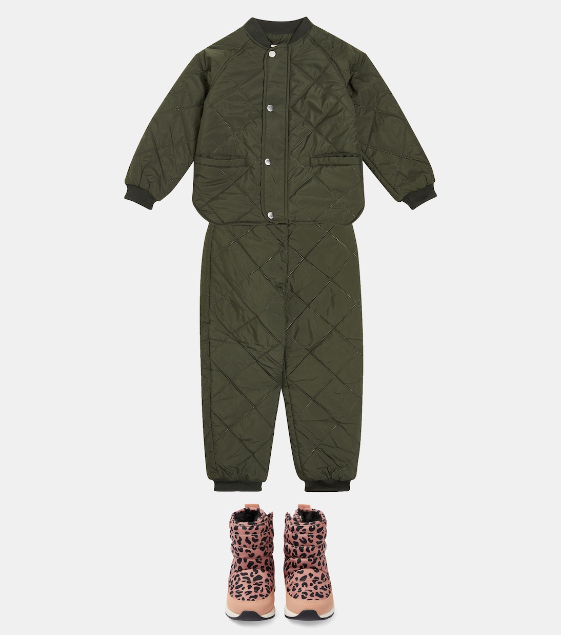 Gayle leopard-print snow boots | Liewood