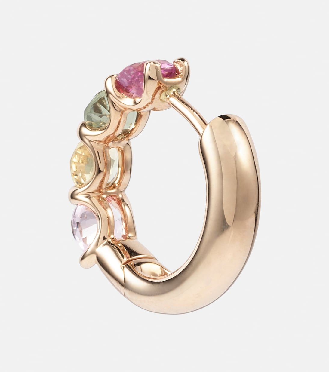 Orecchini in oro bianco 18kt con zaffiri - Gioielli eleganti per giovani