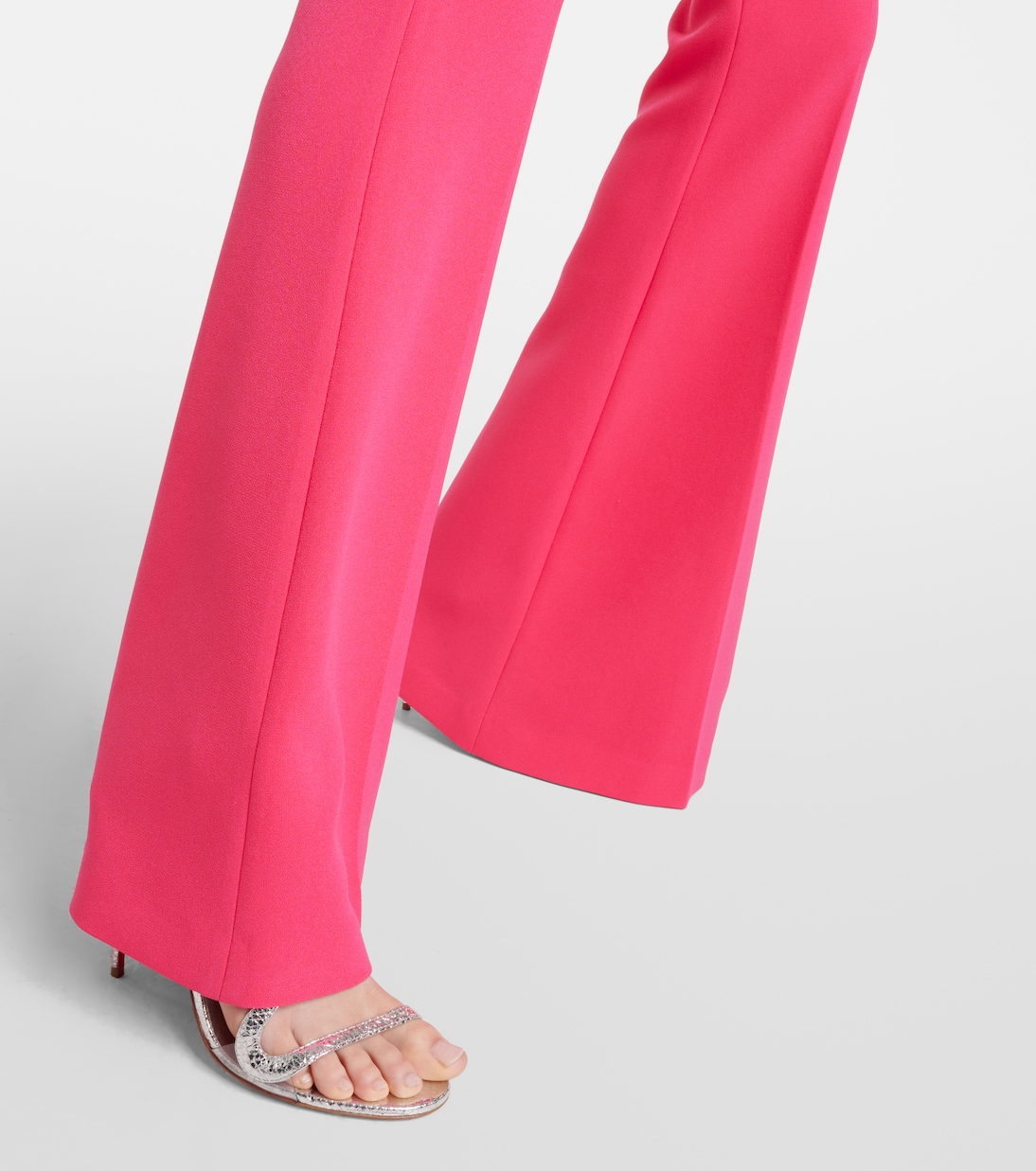 Halluana high-rise flared pants | Safiyaa