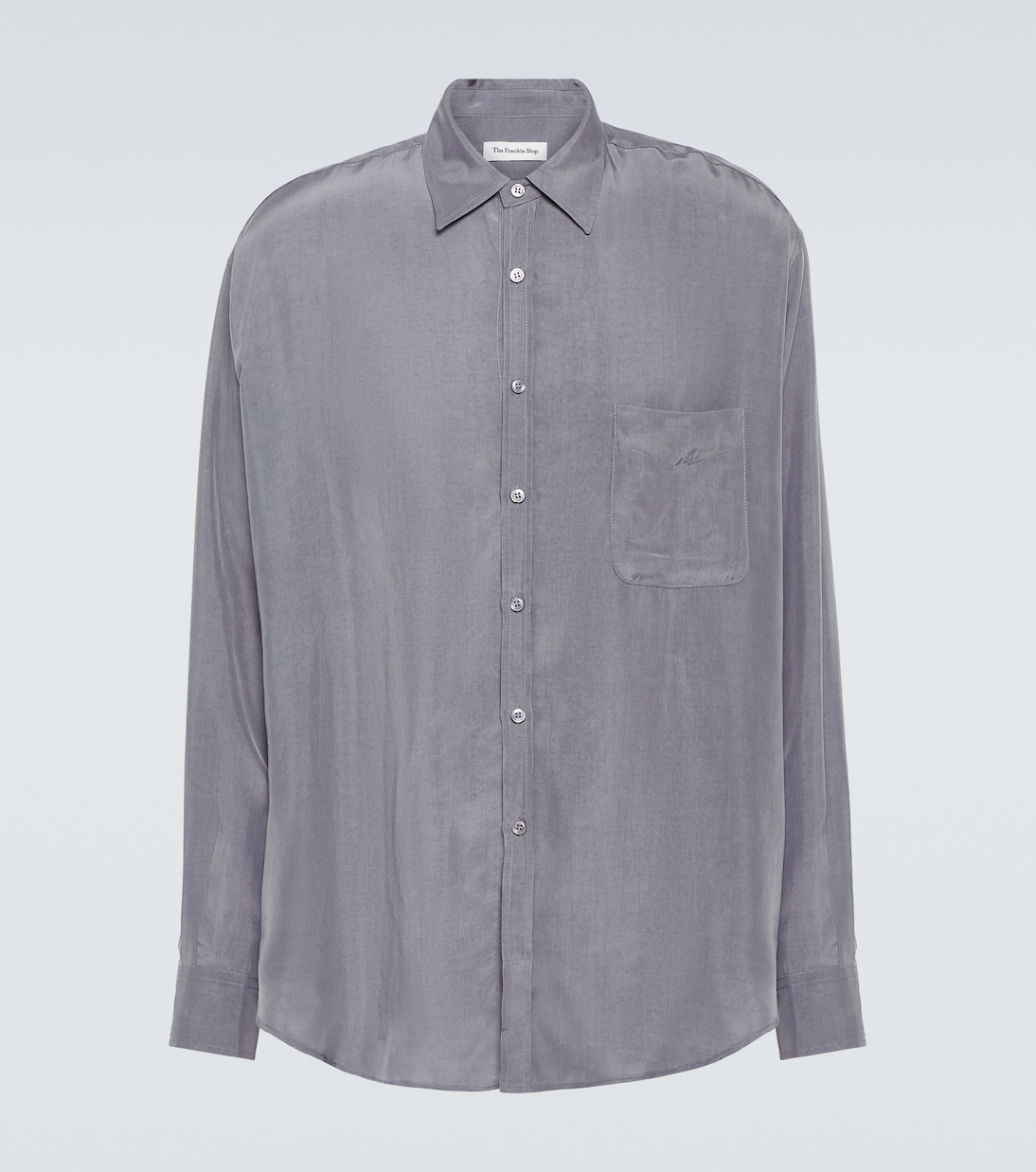 Camisa Leland de cupro | The Frankie Shop