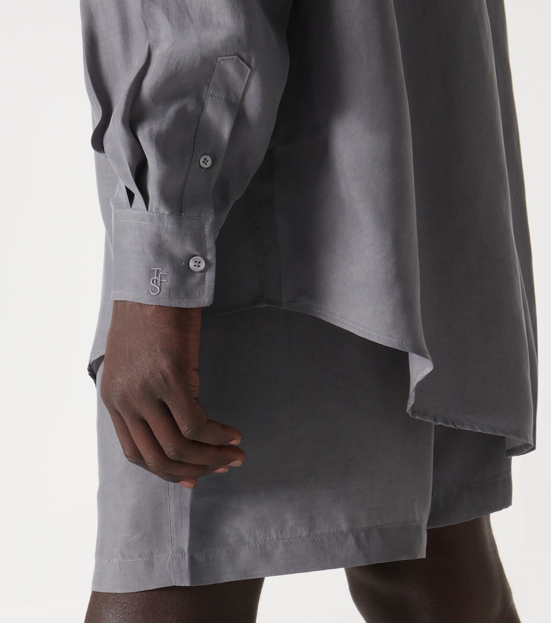 Camisa Leland de cupro | The Frankie Shop
