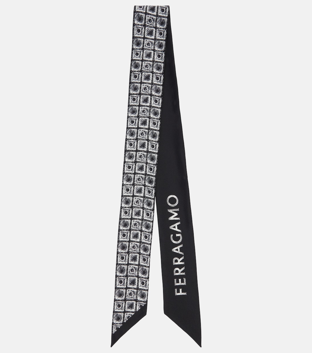 Pañuelo de seda estampado | Ferragamo