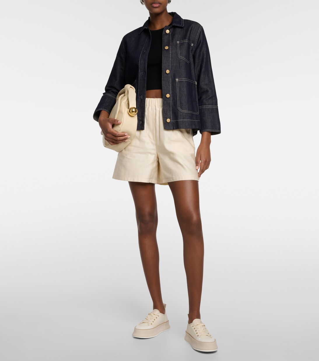 Spring canvas platform sneakers | Max Mara