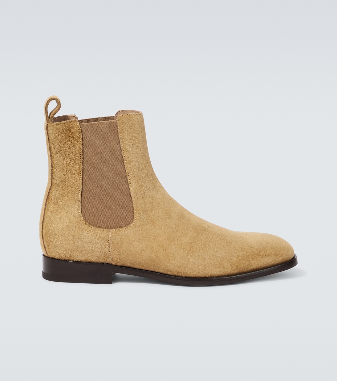 Bottines Chelsea Delsa en daim | Manolo Blahnik