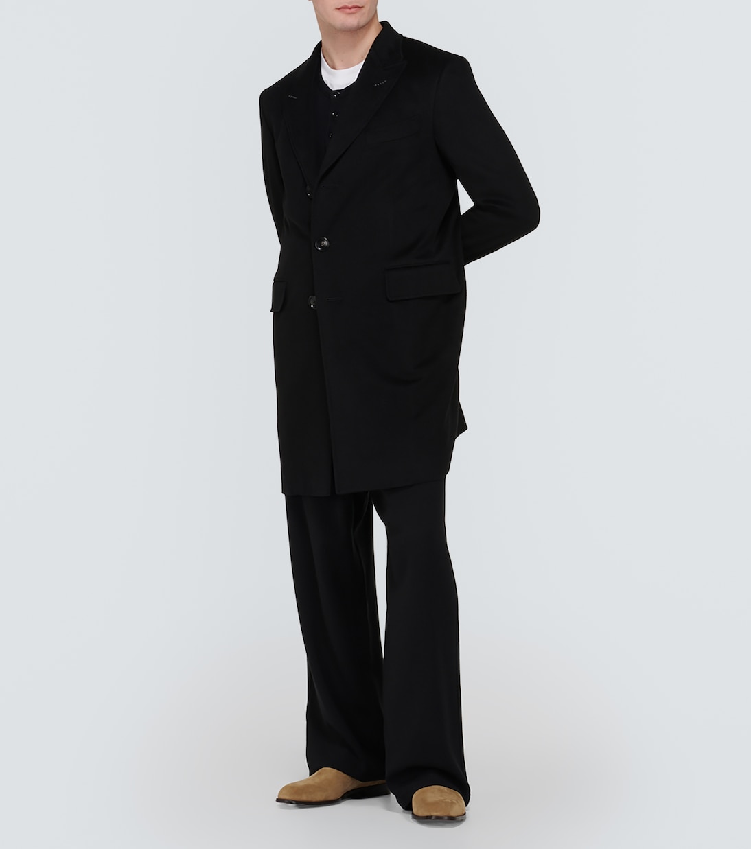 Bottines Chelsea Delsa en daim | Manolo Blahnik