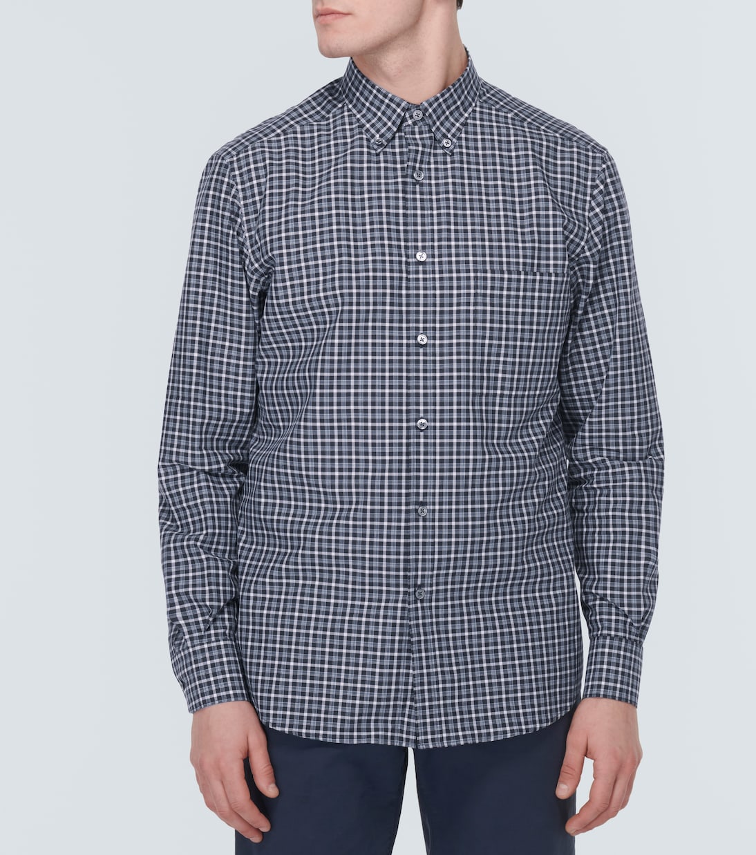 Camicia in cotone a quadri | Zegna