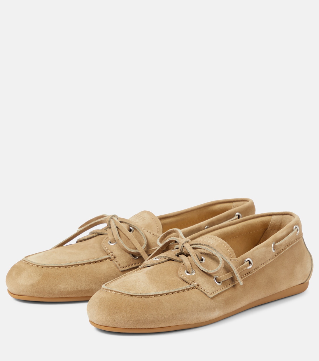 Mokassins aus Veloursleder | Miu Miu