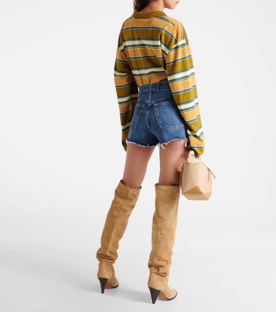 Short à taille haute | Agolde