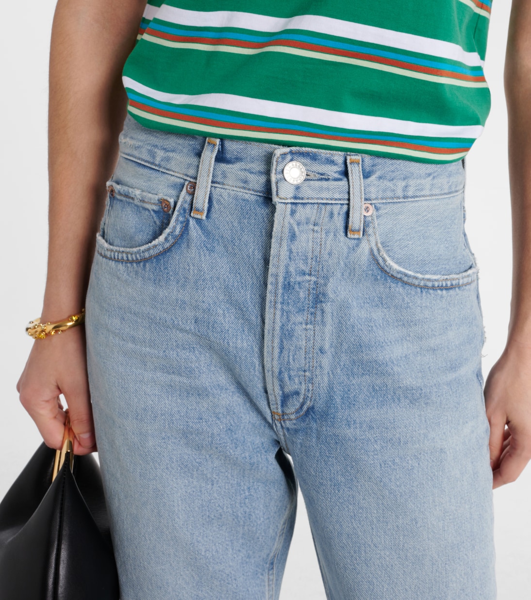 Jeans regular 90's Crop a vita media | Agolde