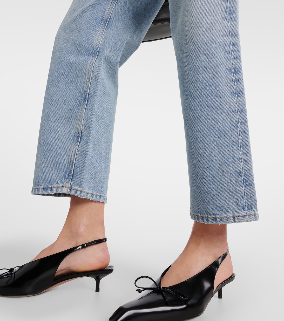 Jeans regular 90's Crop a vita media | Agolde