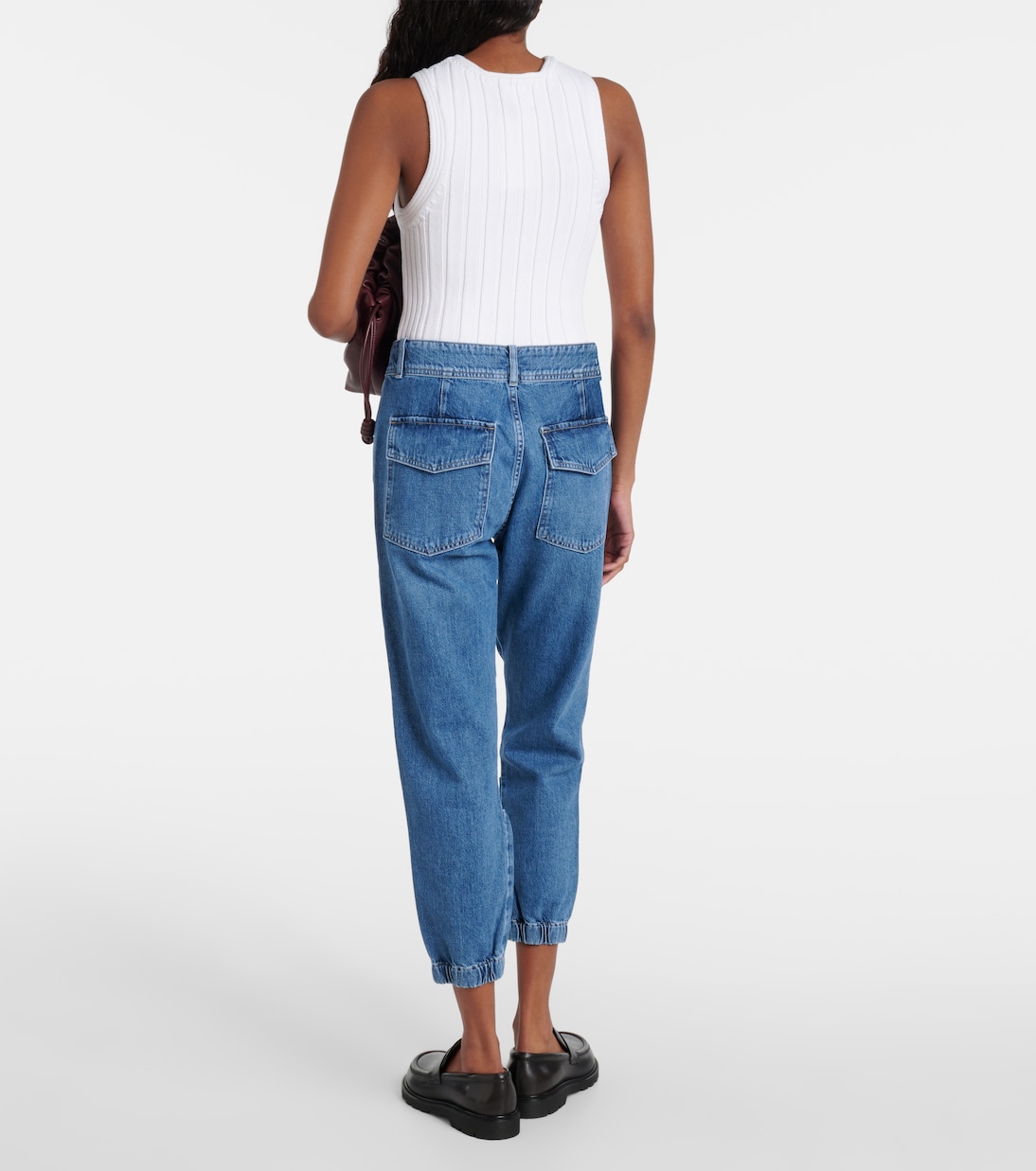 Jeans tapered Agni a vita media | Citizens of Humanity