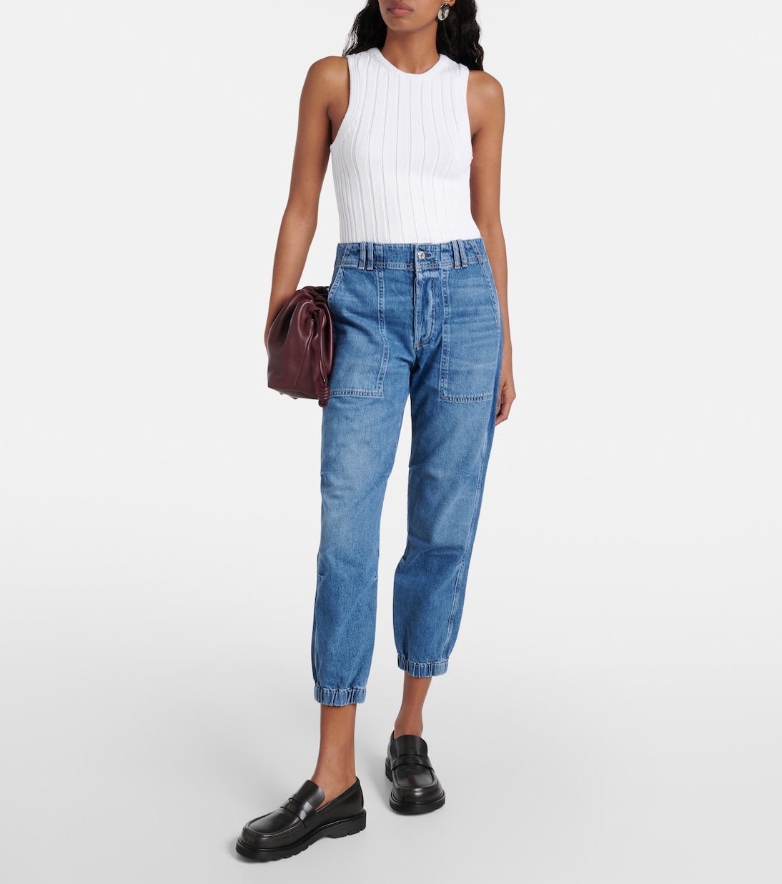 Jeans tapered Agni a vita media | Citizens of Humanity