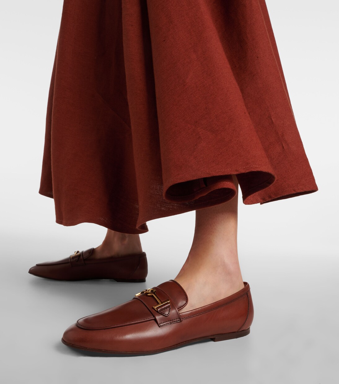 Mocassini T Ring in pelle | Tod's