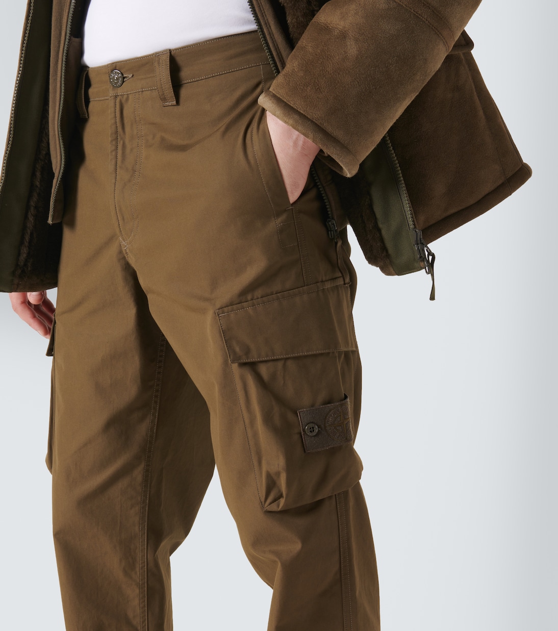 Pantalones cargo Ghost de algodón | Stone Island