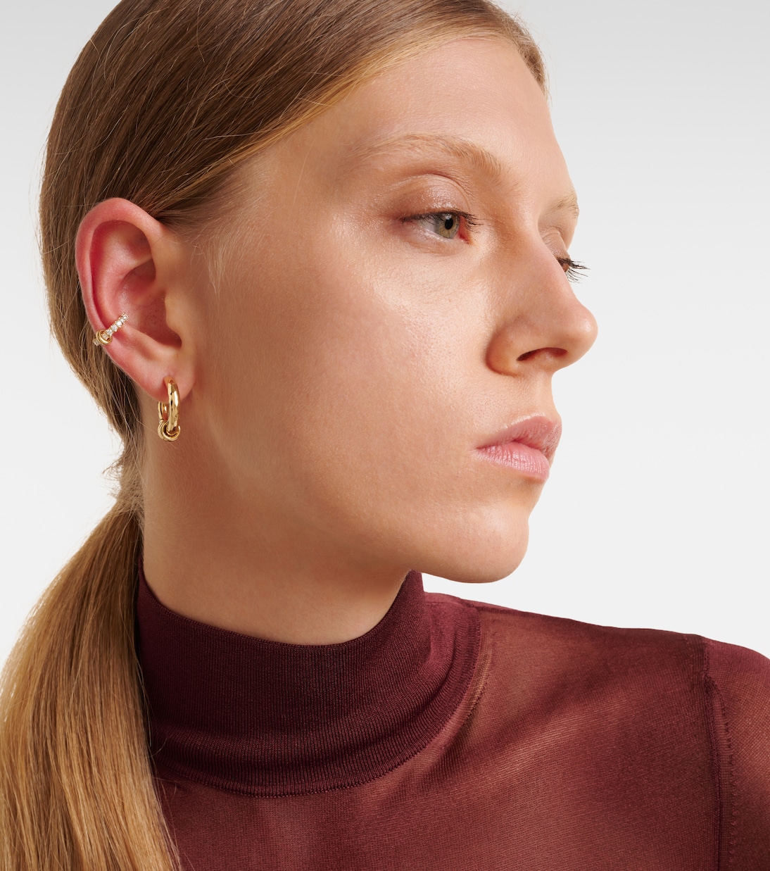Boucles d'oreilles Ursa Vulcan en or 18 ct | Spinelli Kilcollin