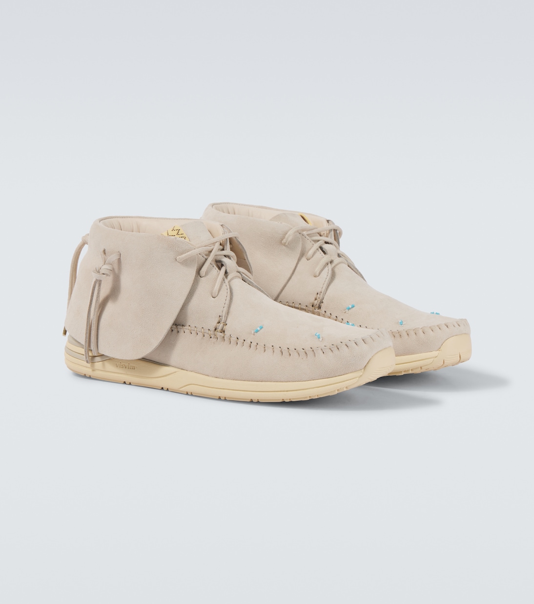 Baskets FBT Lhamo-Folk en daim | Visvim