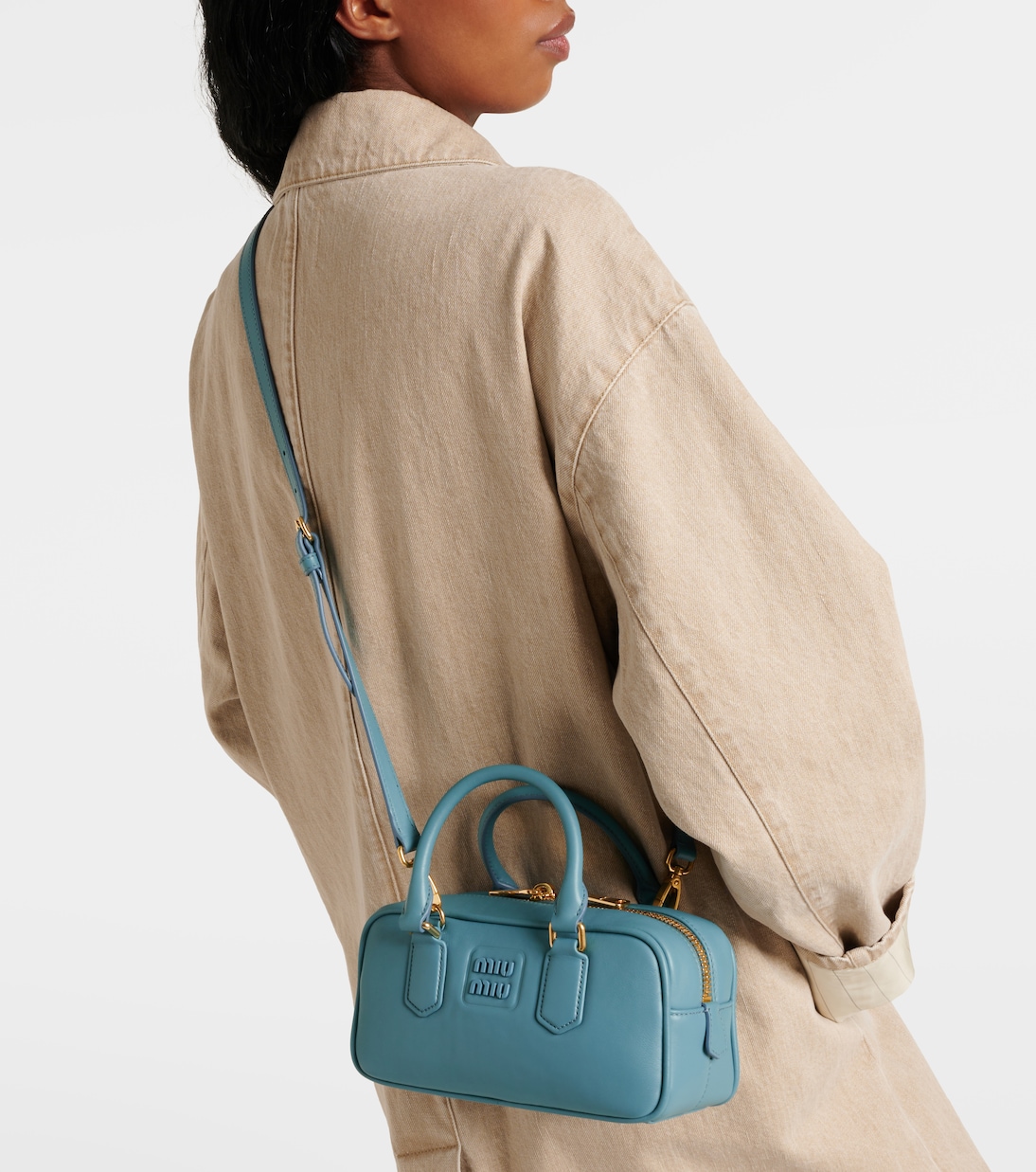 Borsa Arcadie Small in pelle | Miu Miu