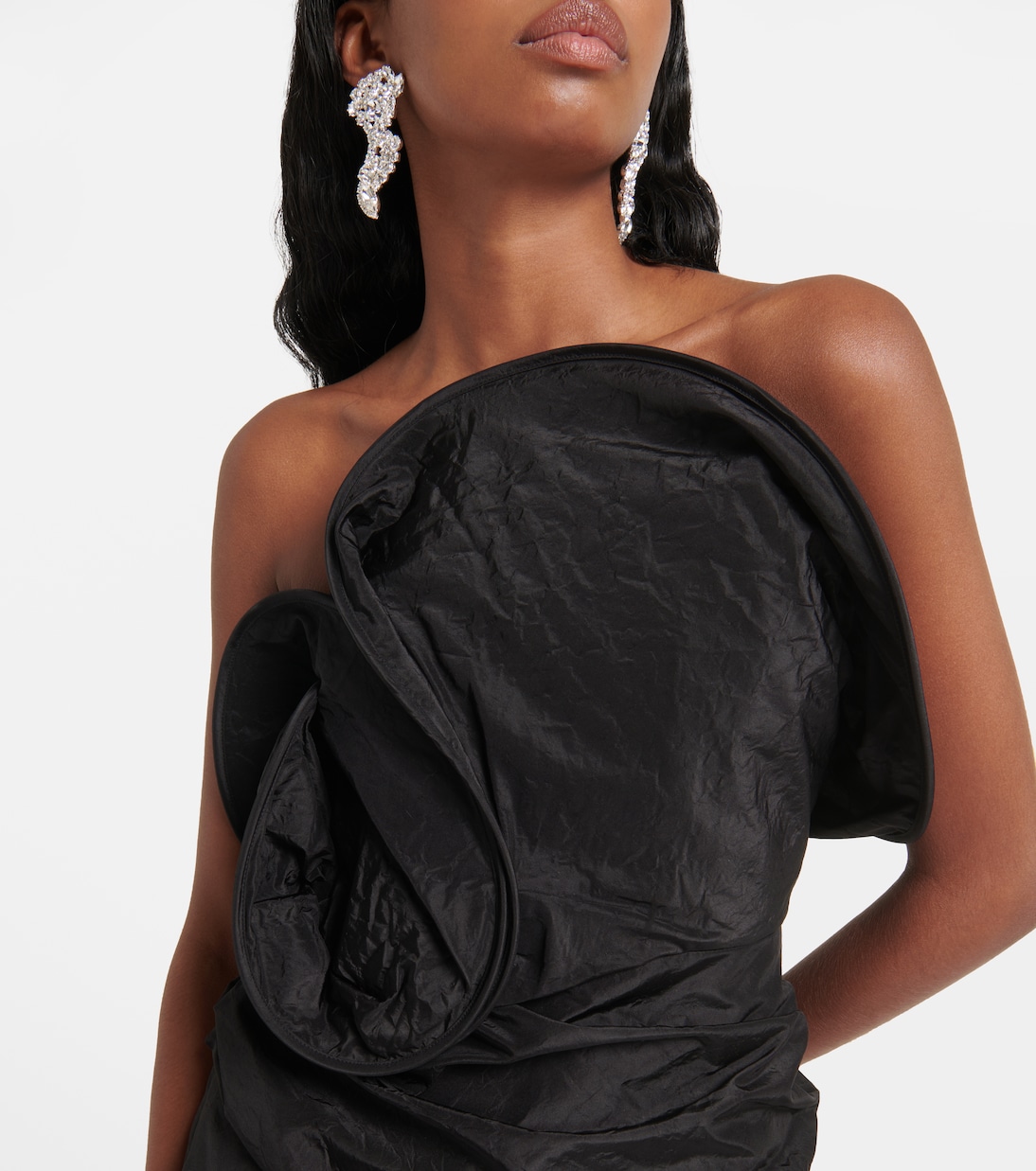 Silk taffeta minidress | Magda Butrym