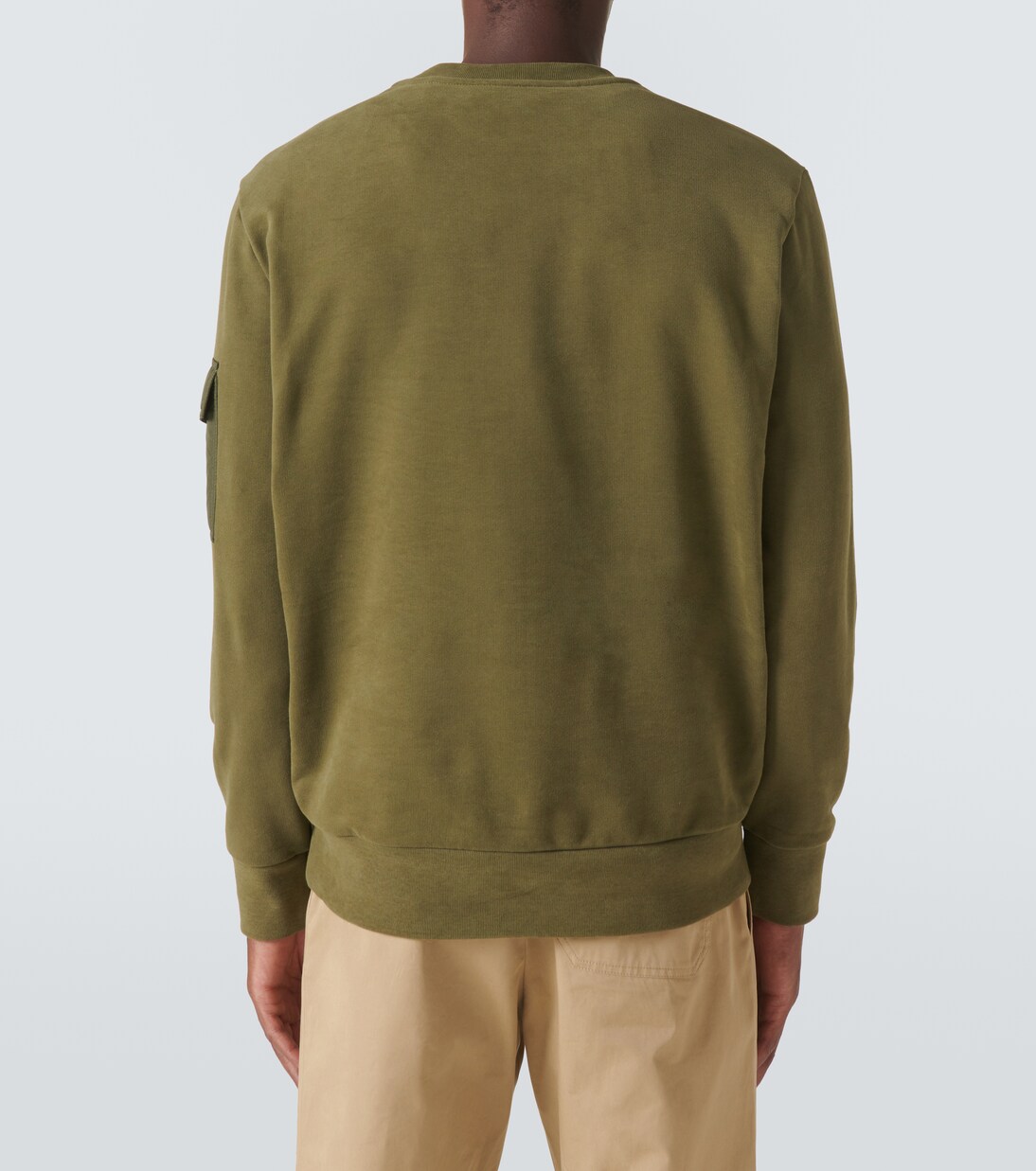 Sudadera en jersey de algodón con logo | Moncler