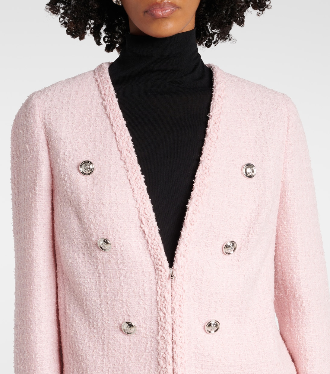 Chaqueta de tweed de mezcla de lana | Giambattista Valli