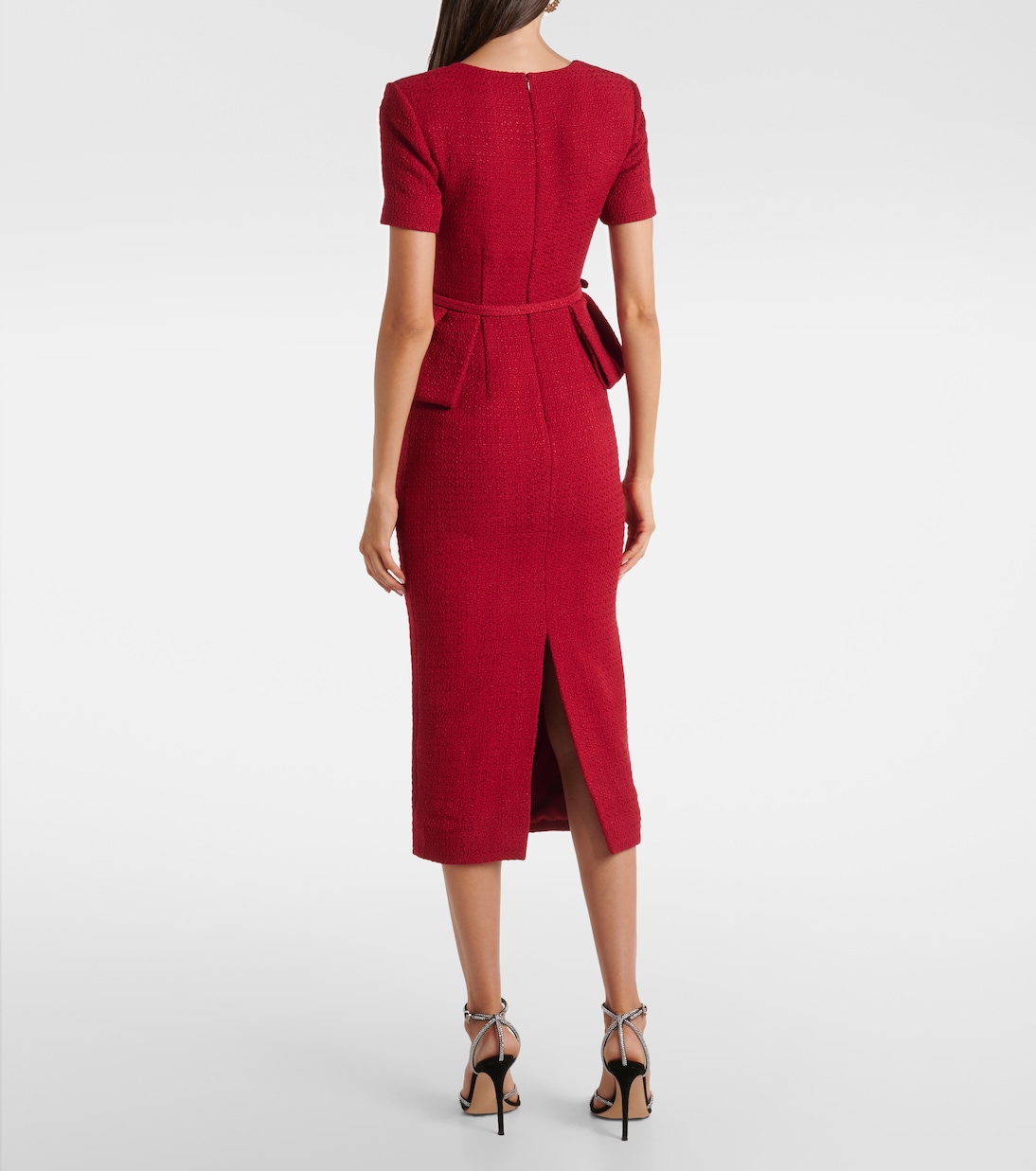 Abito midi in bouclé | Roland Mouret