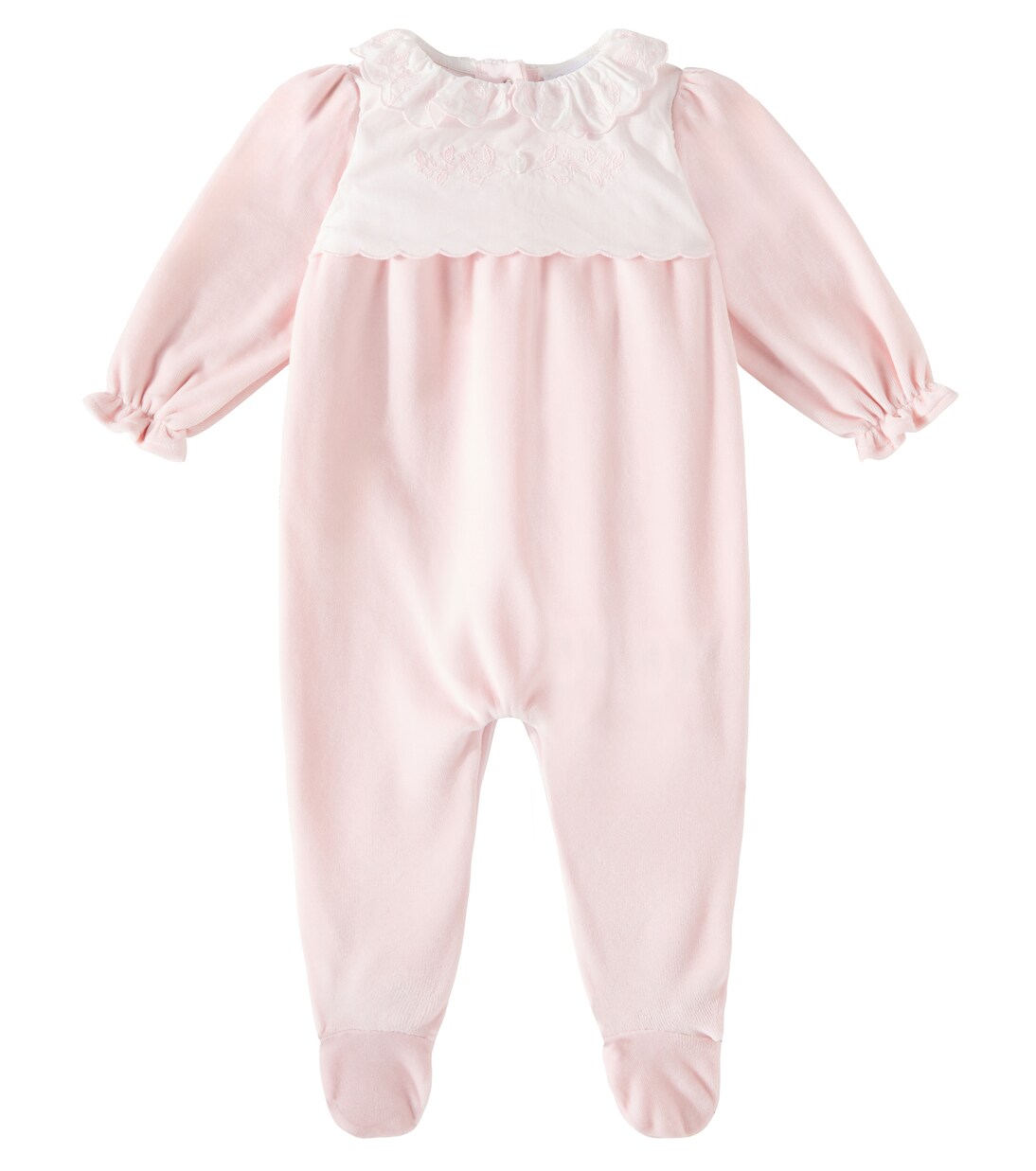 Baby - Tutina in misto cotone con pizzo | Patachou