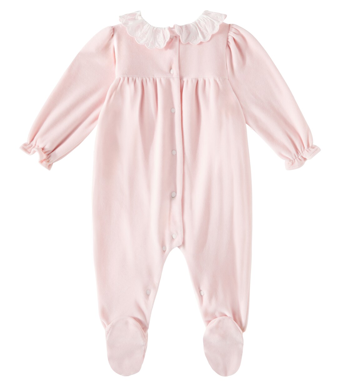 Baby - Tutina in misto cotone con pizzo | Patachou
