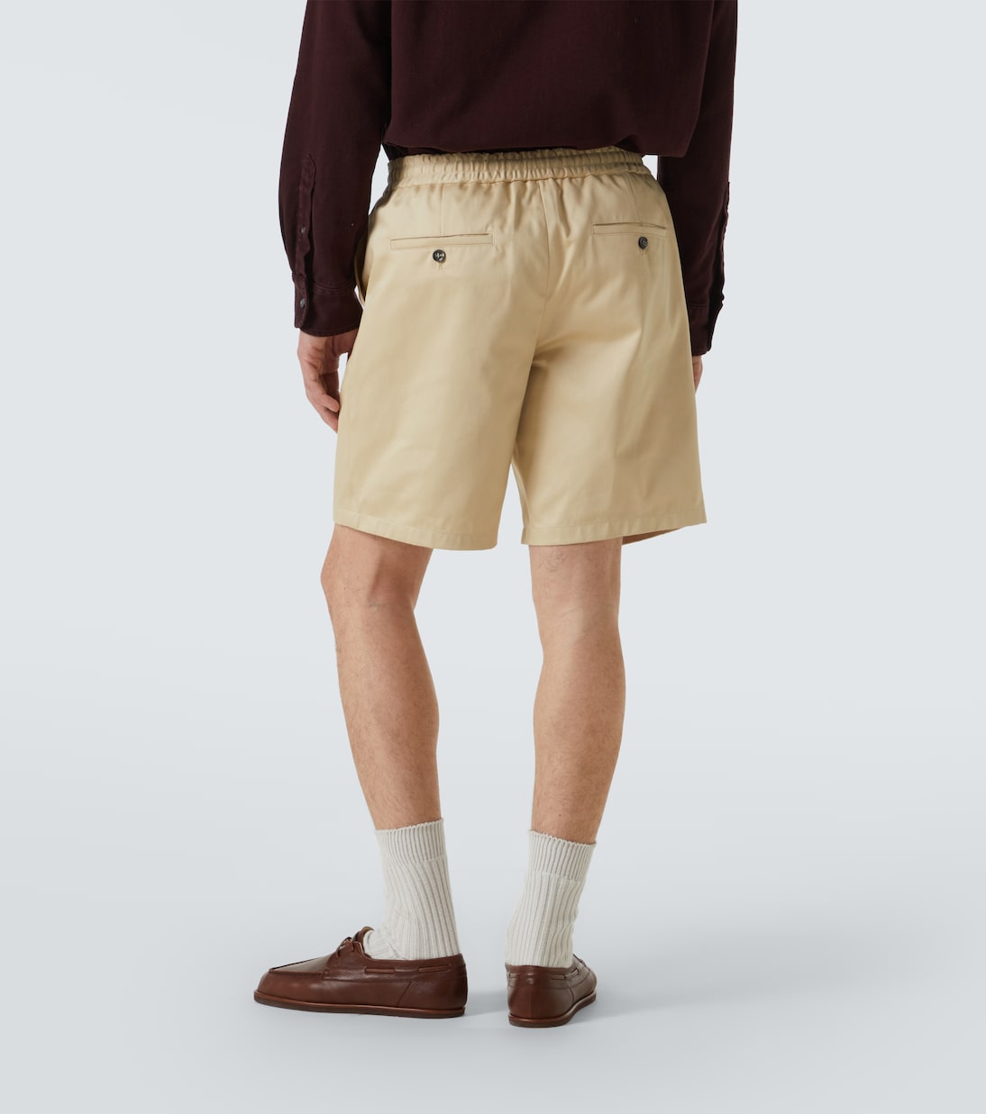 Shorts in raso di cotone | Ami Paris