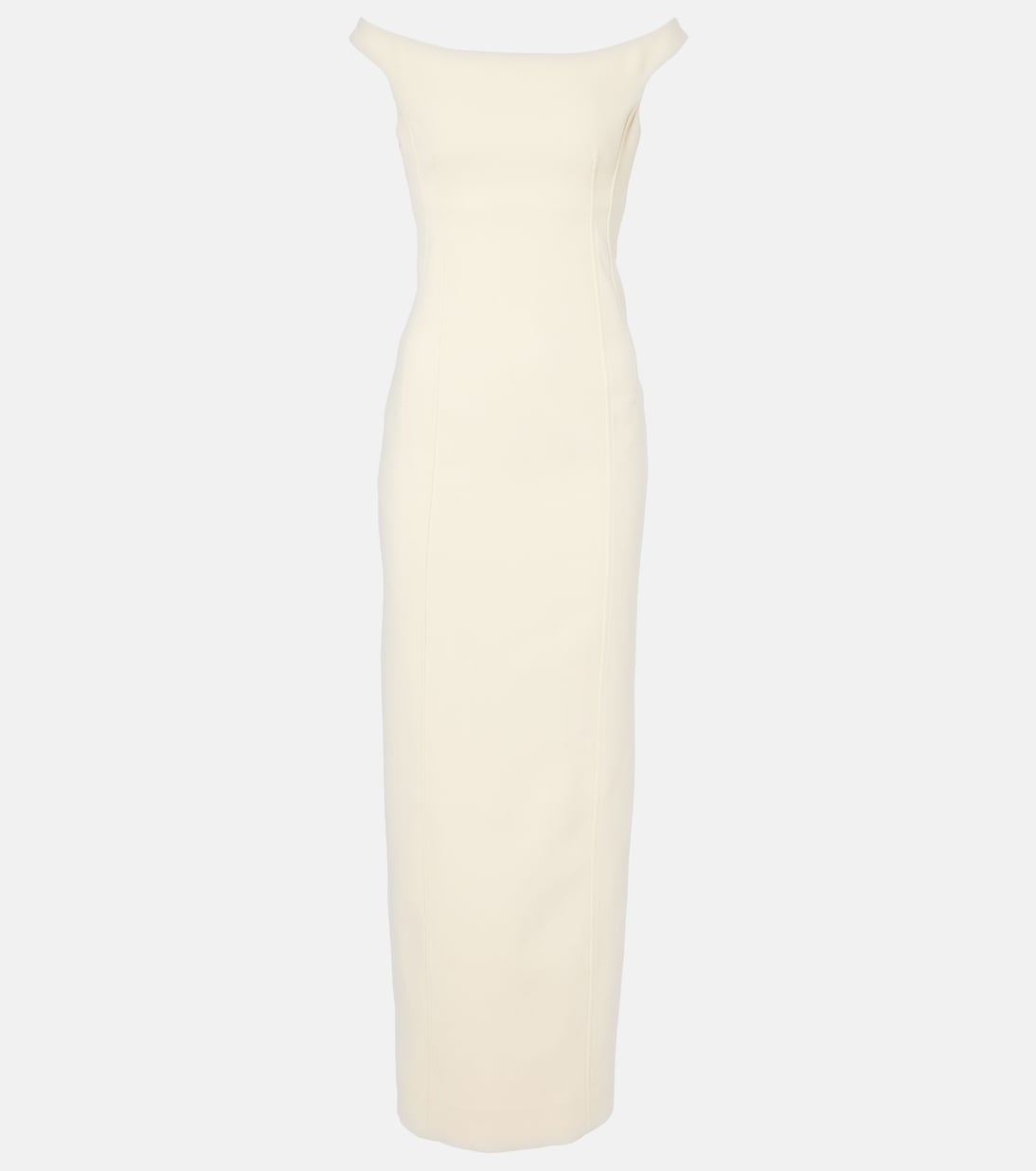 Vestido largo con abertura | Toteme