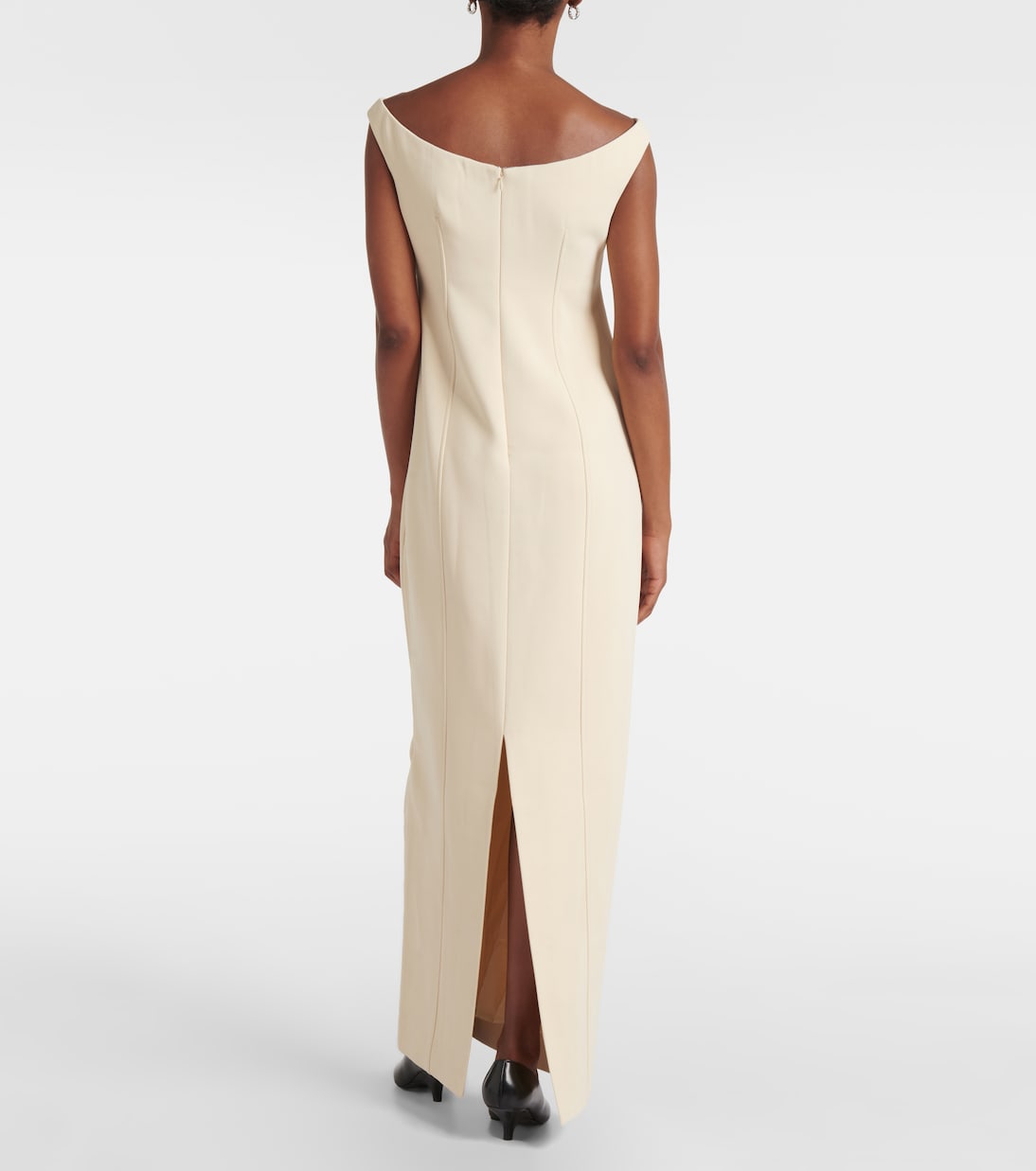 Vestido largo con abertura | Toteme