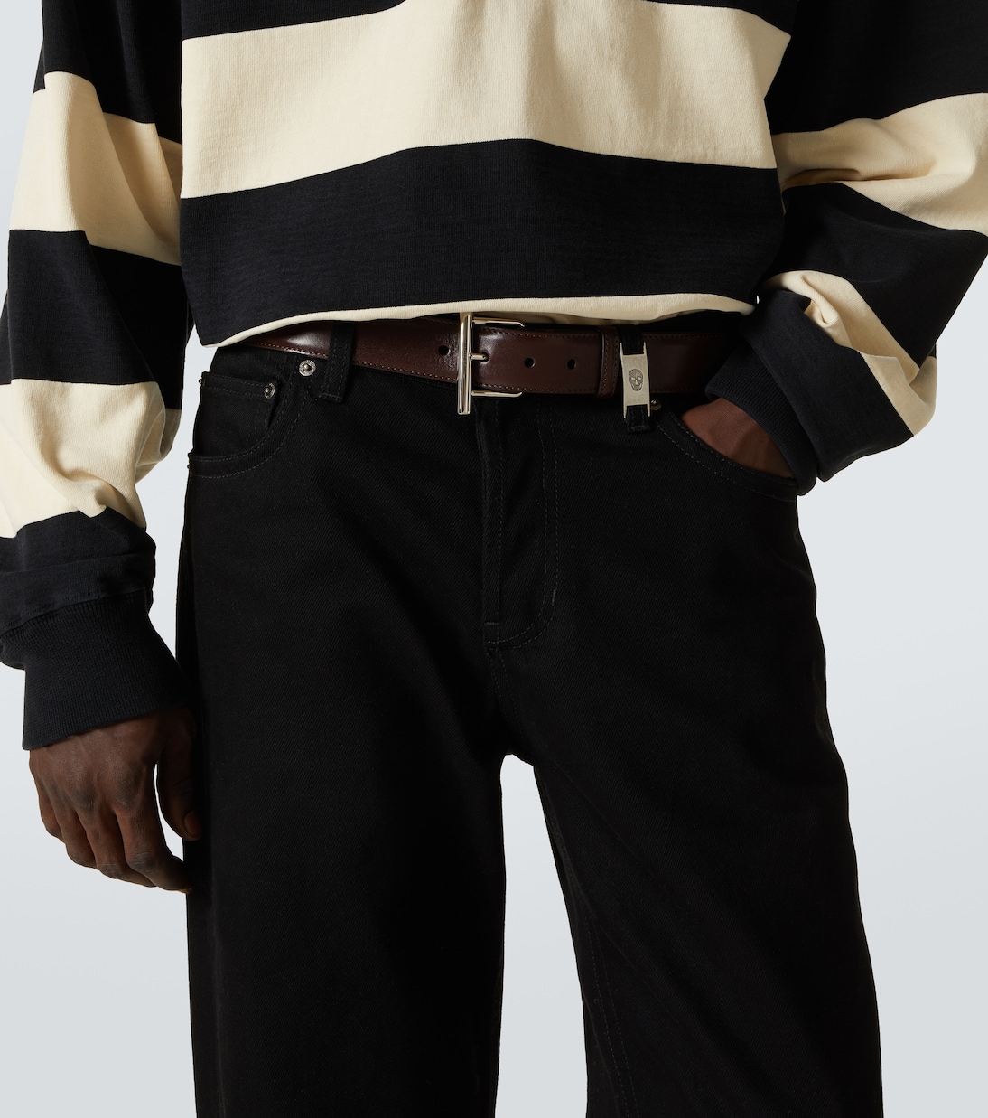 Cintura in pelle | McQueen
