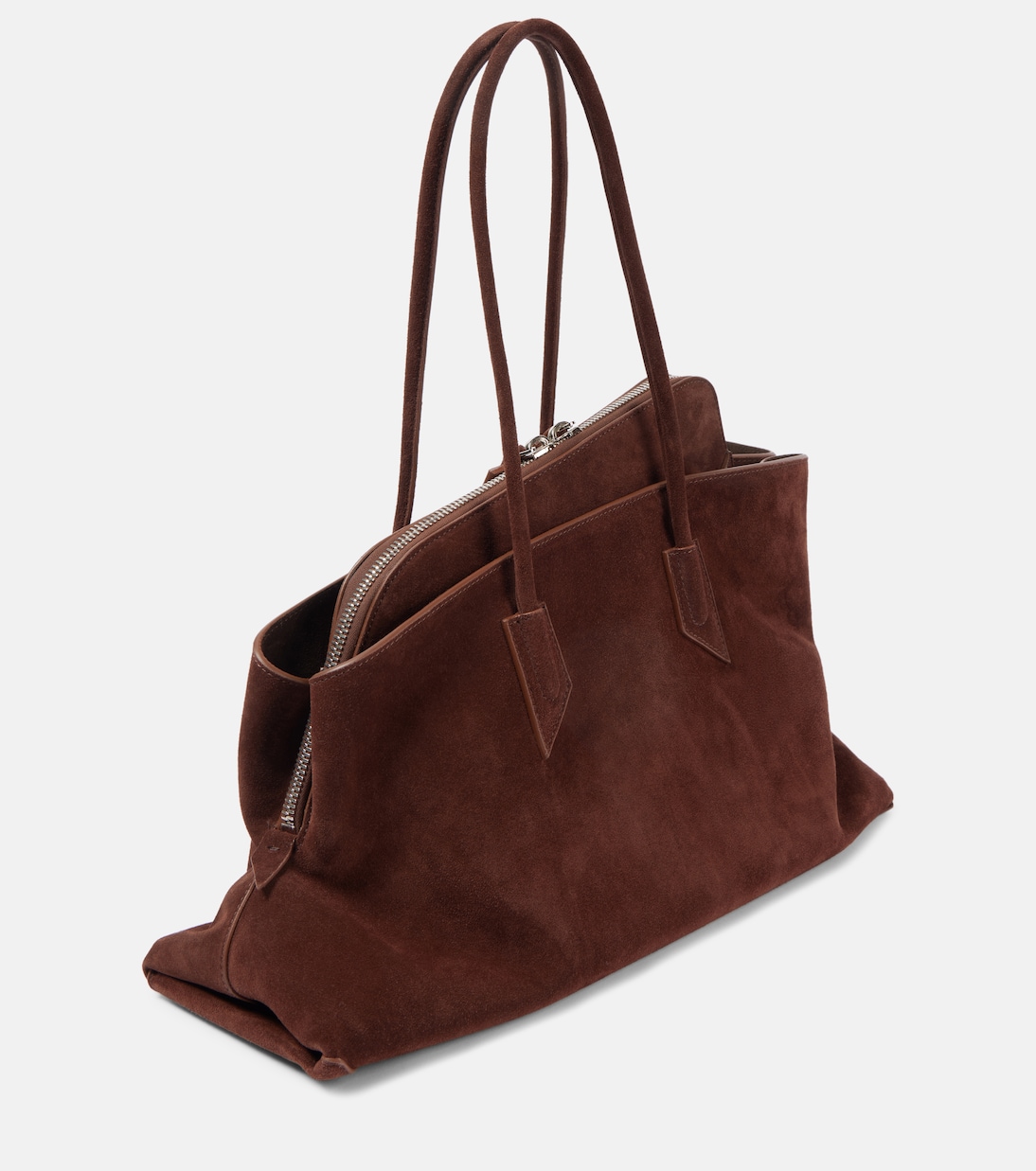 La Passeggiata Large suede tote bag | The Attico