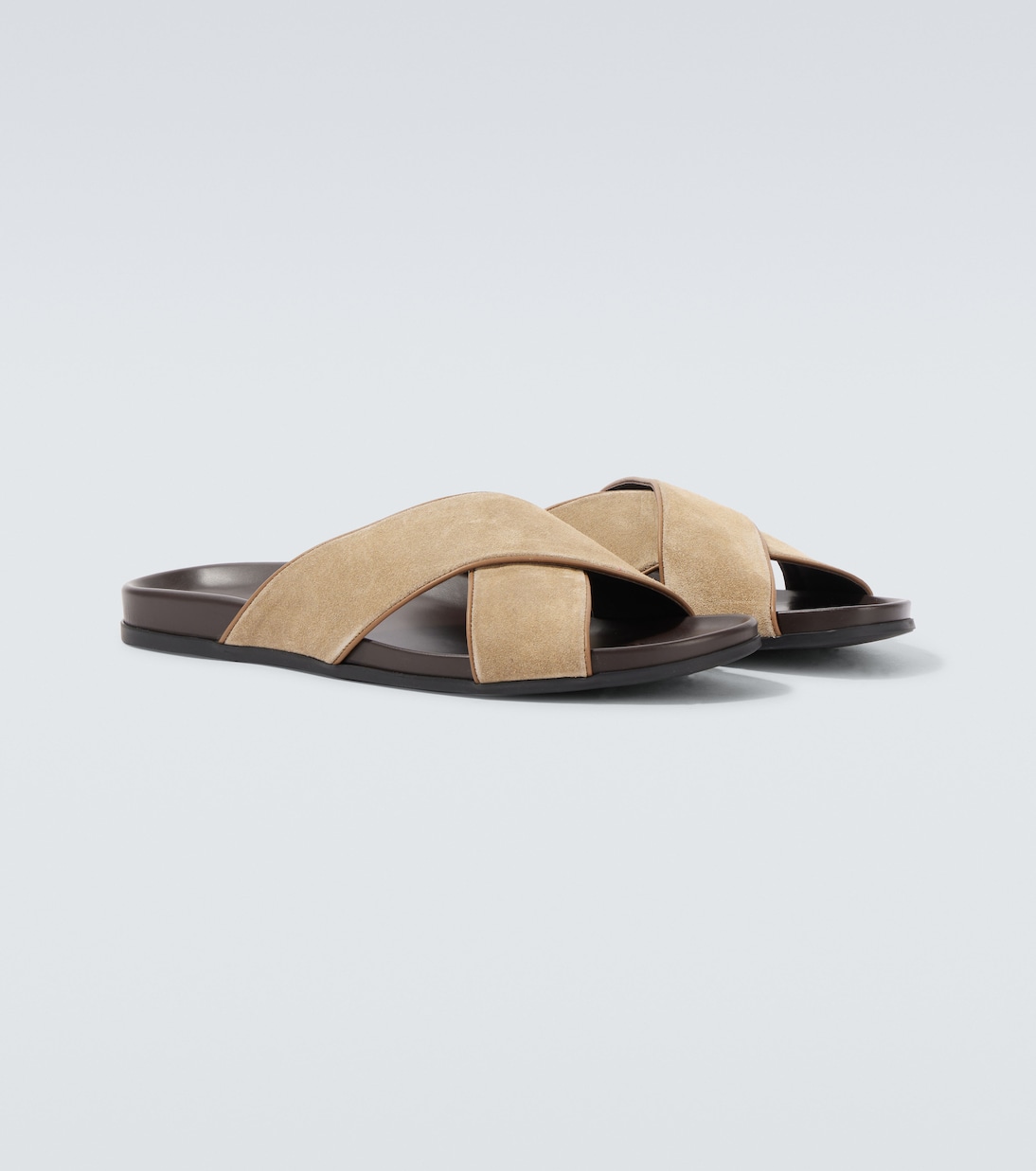 Mules Chiltern en daim | Manolo Blahnik