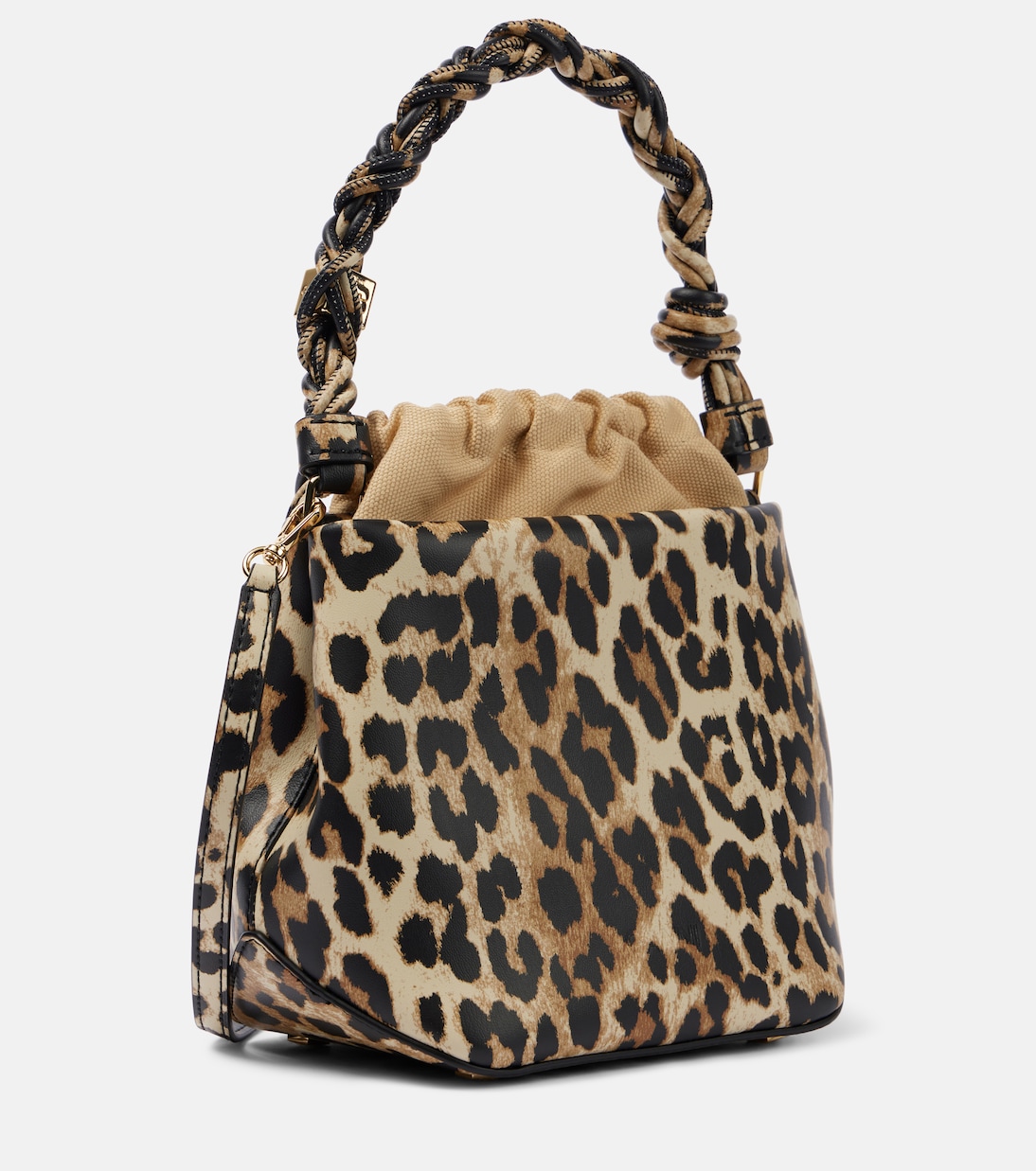 Secchiello Bou con stampa leopardata | Ganni