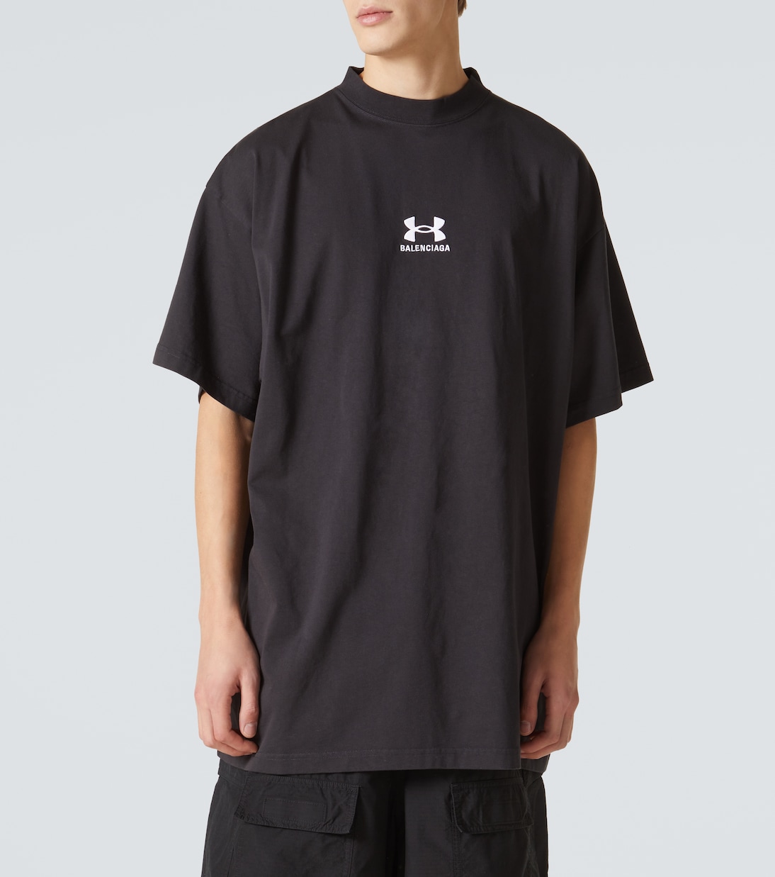 x Under Armour - T-shirt oversize en coton mélangé | Balenciaga