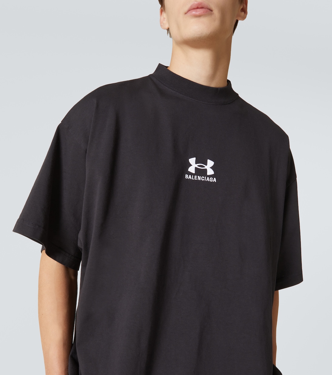 x Under Armour - T-shirt oversize en coton mélangé | Balenciaga
