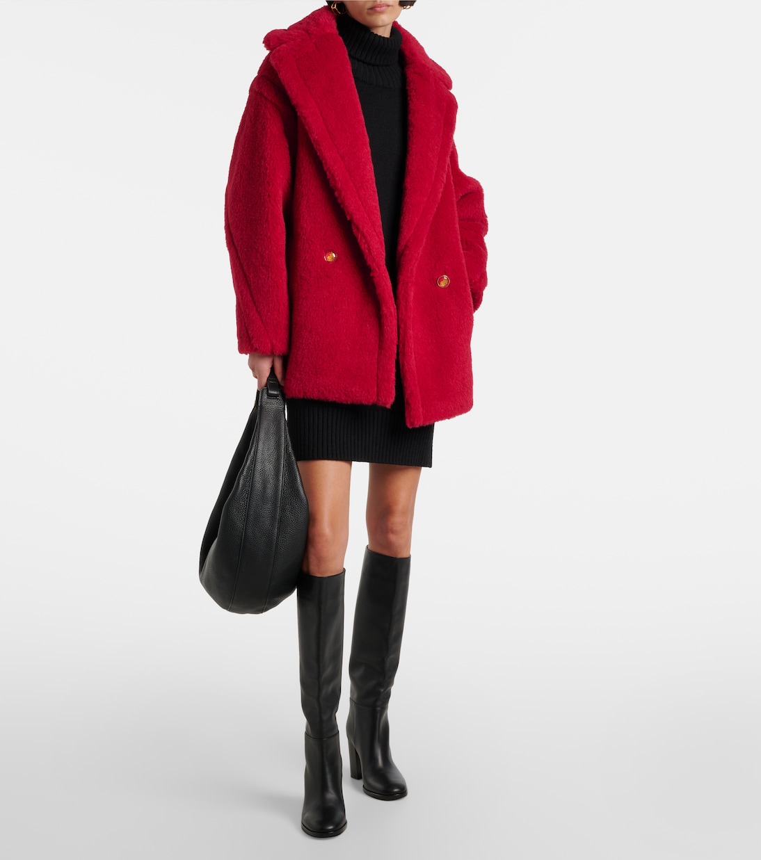 Cappotto Cuba in teddy di seta e alpaca | Max Mara