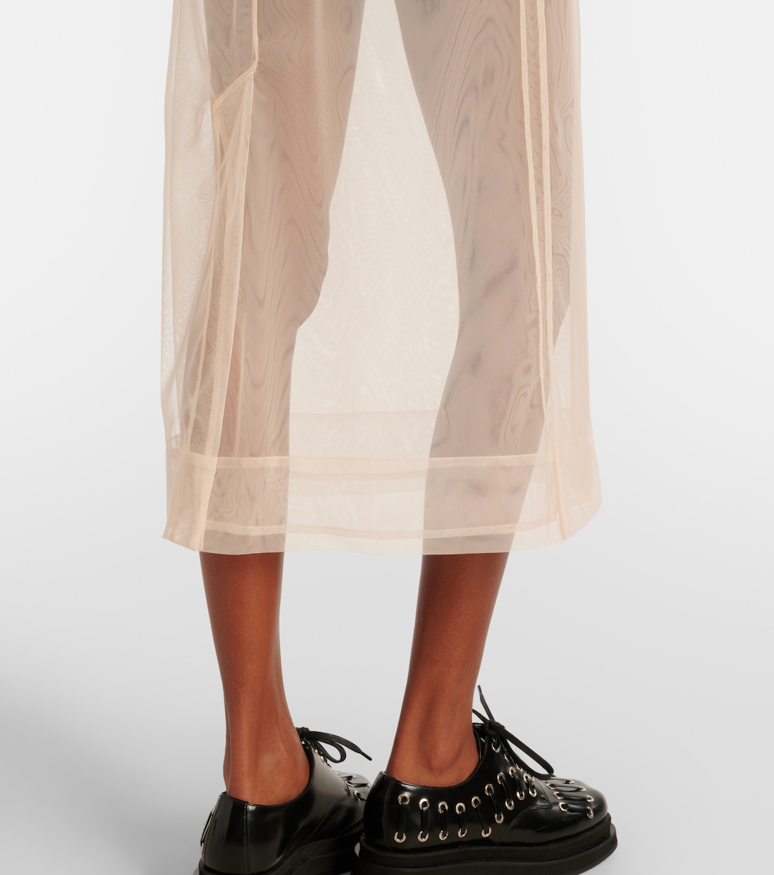 Abito midi in tulle con applicazioni | Simone Rocha