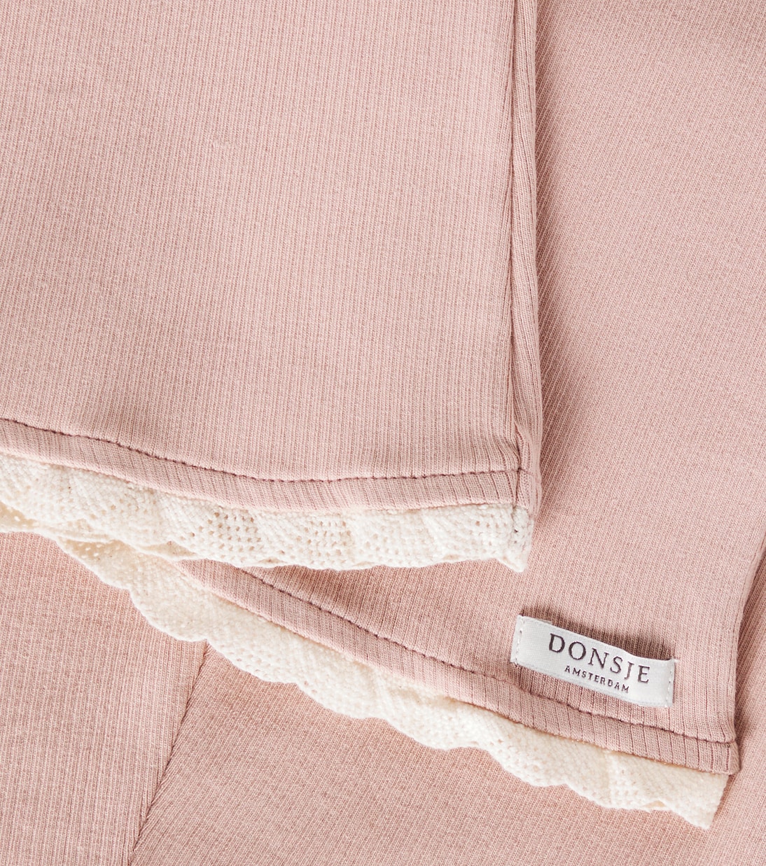 Pantaloni flared Jentje in misto cotone | Donsje